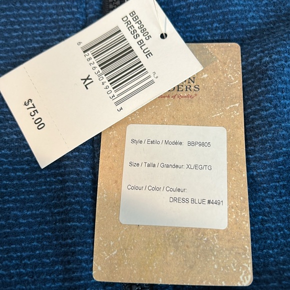 New Boston Traders Fleece zip Jacket XL - Picture 6 of 10